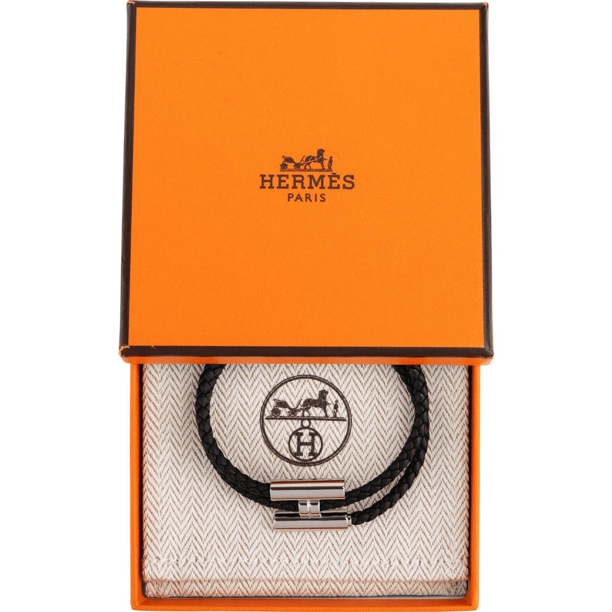 Hermès Noir Le Bijou Fantaisie Tournis