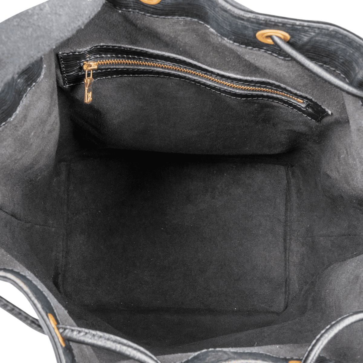 Louis Vuitton Noir Epi Sac Noé Grande — fotografie 3