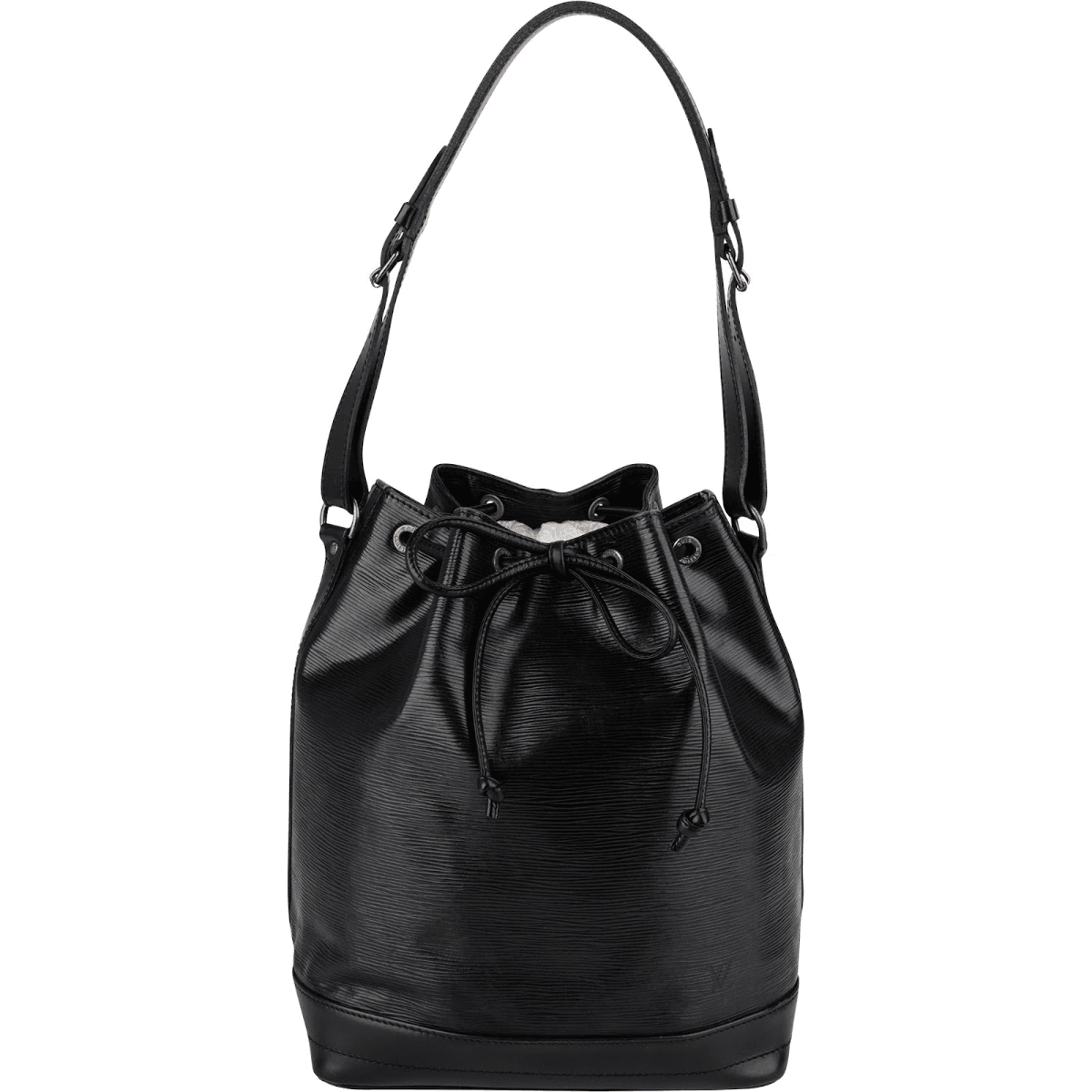 Louis Vuitton Noir Epi Sac Noé Grande — fotografie 10
