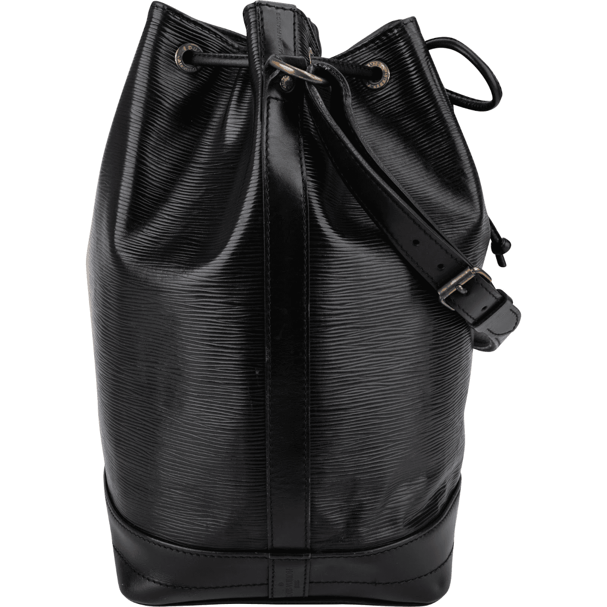 Louis Vuitton Noir Epi Sac Noé Grande — fotografie 6